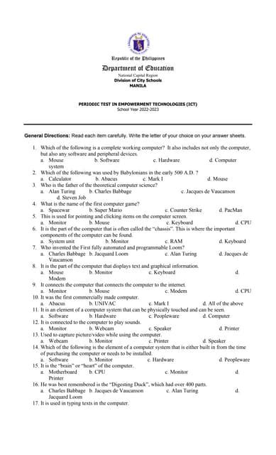 What are the possible questions in Iqt exam .